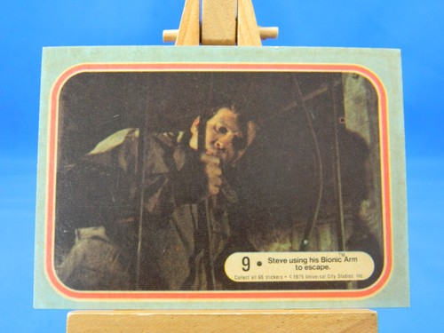 Six million dollar man card - six,