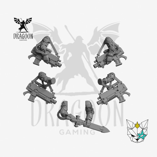 Space knight bionic arm - space,
