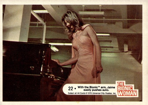 1976 donruss bionic woman 22 - donruss,