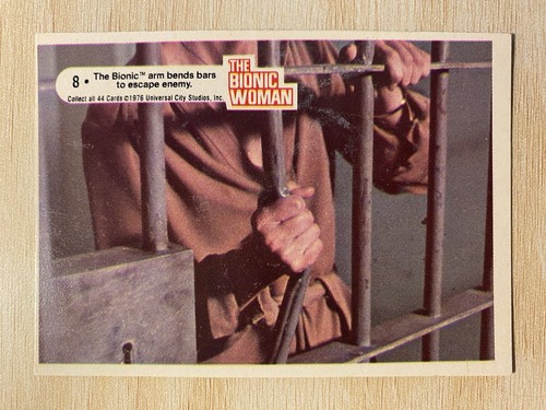 1976 donruss the - the, bionic