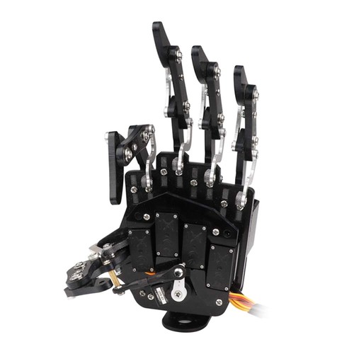 Robot hand five fingers solely - robot,